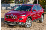 хром накладки передніх протитуманок Jeep Cherokee