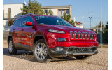 хром накладки передніх протитуманок Jeep Cherokee