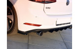 Бічні спідниці на задній бампер Volkswagen Golf VII GTI рестайл