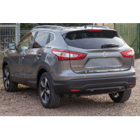 полірована накладка на кришку багажника Nissan Qashqai (нижня)