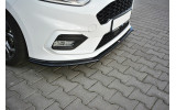 Дифузор під передній бампер Ford Fiesta Mk8 ST/ST-line вер.2