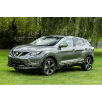 хром накладки на двері Nissan Qashqai
