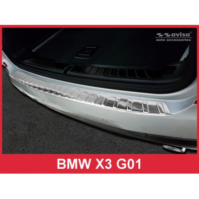 Захисна накладка із загином на край бампера BMW X3 G01
