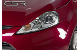 вії (накладки на фари) Ford Fiesta MK7