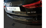 захисна накладка на бампер Audi Q3 II (Carbon)