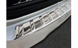 захисна накладка на бампер із загином BMW X3 G01 (нержавіюча сталь)