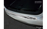 захисна накладка на бампер із загином BMW X3 G01 (нержавіюча сталь)