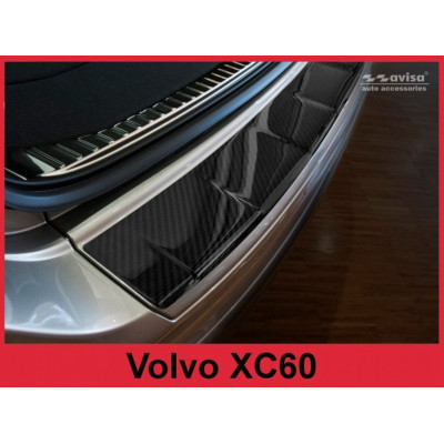 захисна накладка на бампер Volvo XC60 Carbon