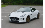 Передній дифузор бампера Jaguar F-Type вер.1