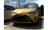 захисні накладки на пороги Toyota Yaris III (Stal) із написом SPECIAL EDITION