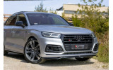 Тюнінговий дифузор переднього бампера Audi SQ5/Q5 S-line MkII