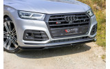 Тюнінговий дифузор переднього бампера Audi SQ5/Q5 S-line MkII