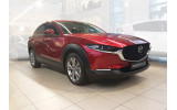 захисна накладка заднього бампера з ребрами MAZDA CX-30 (Stal)