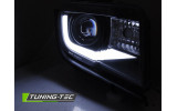 Передні тюнінг фари з діодами CHEVROLET CAMARO TUBE LIGHT BLACK