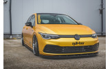 Дифузор на передній бампер VW Golf 8 вер.1