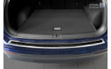 Накладка бампера VW Tiguan II / Tiguan Allspace (сталь+carbon)