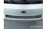 Захисна накладка на борт заднього бампера VW Polo MK6 чорна