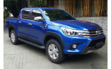 хром накладки на двері TOYOTA HILUX VIII 2015+