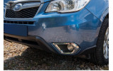 хром рамки протитуманок передніх SUBARU FORESTER 2013+