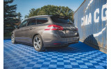 Бічні накладки заднього бампера Peugeot 308 SW MK2 післярестайл