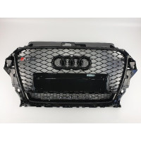 чорні грати AUDI A3 8V 2013-2016 стиль RS QUATTRO