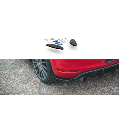 Бічні накладки заднього бампера Racing Volkswagen Golf GTI MK6