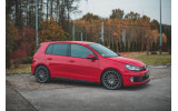 Бічні листя під пороги Racing Volkswagen Golf GTI MK6