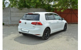 Бічні накладки заднього бампера Volkswagen Golf VII дорестайл