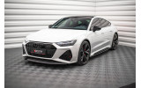 Накладка під передній бампер Audi RS6 C8/RS7 C8 вер.3