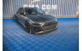 Накладка під передній бампер Audi RS6 C8/RS7 C8 вер.3