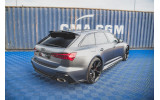 Центральний дифузор заднього бампера Audi RS6 C8/RS7 C8