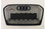 чорна тюнінг Quattro решітка радіатора в стилі RS для AUDI A6 C7