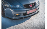 Накладка під передній бампер Honda Accord MK7 Type-S вер. 3