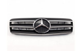 чорні центральні грати для Mercedes CLK-Class W208 (Cl)