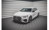 Накладка під передній бампер Audi S3/A3 S-line 8Y вер. 4