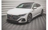 Тюнінг накладка під передній бампер Volkswagen Arteon R-Line Facelift вер. 1