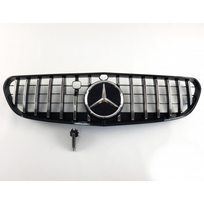 передні грати для Mercedes S-Class Coupe C217 (GT Chrome Black)