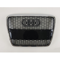 решітка під парктроніки для Audi A6 C6 (в стилі RS)