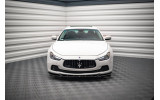 Тюнінгова накладка переднього бампера Maserati Ghibli MK3 вер. 1