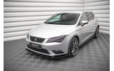 Тюнінговий дифузор переднього бампера Seat Leon MK3 вер. 1