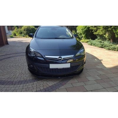 Накладка передня (спідниця) Opel Astra J версія GTC
