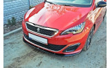 Тюнінгова накладка переднього бампера Peugeot 308 II GTI вер.2