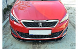 Тюнінгова накладка переднього бампера Peugeot 308 II GTI вер.2