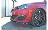 Тюнінгова накладка переднього бампера Peugeot 308 II GTI вер.2