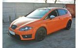 Дифузор переднього бампера Seat Leon mk2 Cupra/FR (рест.) вер.2