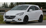 Кутки накладки переднього бампера Opel Corsa E стиль OPC