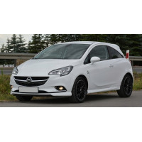 Кутки накладки переднього бампера Opel Corsa E стиль OPC