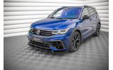 Тюнінг дифузор на передній бампер VW Tiguan MK2 рестайл R