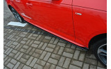 Тюнінг накладки під пороги Audi S4/A4 B9 S-line/A4 B9 Competition