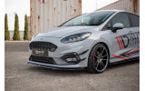 Комплект накладок на передній бампер (Canards) Ford Fiesta MK8 ST/ST-line